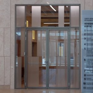 Алюминиевый противопожарный витраж EIW45 / серия FRM7167